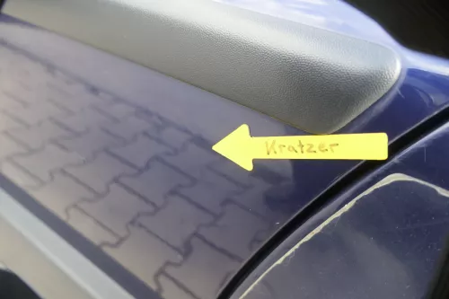 VW Passat 3B 3BG Kombi Variant Tür hinten links blau LB5N ohneAnbauteile (164955)