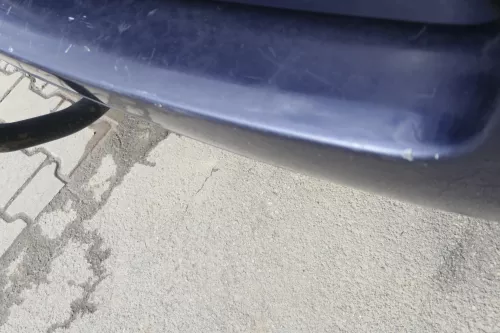 VW Passat 3BG Kombi Variant Stoßstange hinten Heckstoßstange blau LB5N (164956)