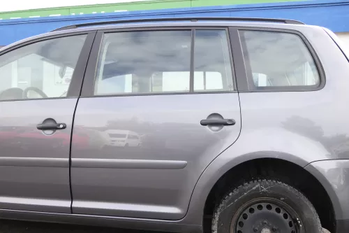 VW Touran 1T 1T3 Tür hinten links grau LD7X Cross