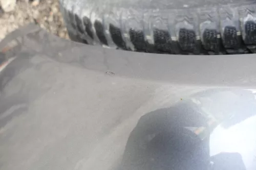 VW Touran 1T Stoßstange hinten Heckstoßstange Stoßfänger grau LD7X (164970)