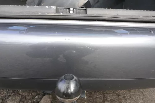 VW Touran 1T Stoßstange hinten Heckstoßstange Stoßfänger grau LD7X (164970)