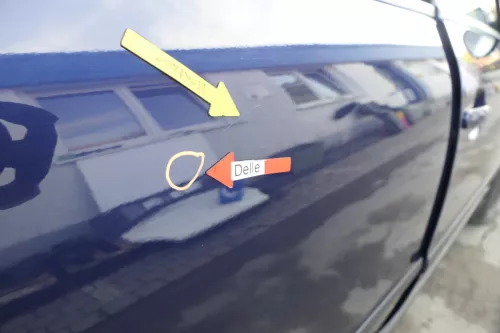 VW Passat 3B 3BG 3B6 Kombi Avant Tür hinten rechts mit Scheibe blau LB5N (164995)