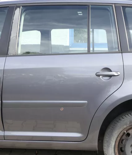 VW Touran 1T 1T3 Tür hinten links grau LD7X Cross