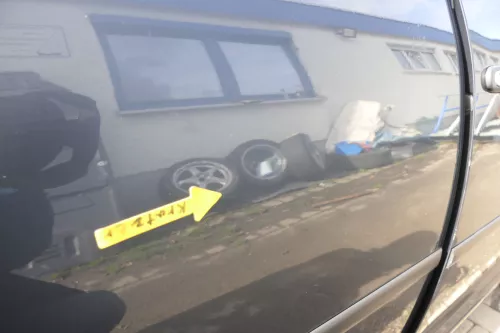 VW Golf 4 Bora Tür hinten rechts nur Kombi /Variant grau LC7V ohne Anbauteile (165029)