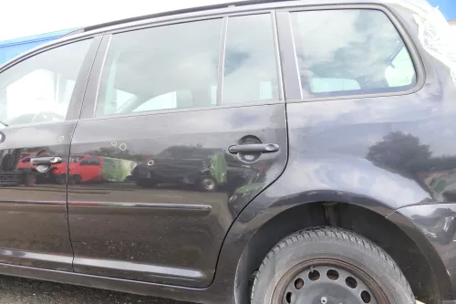 VW Touran 1T 1T3 Tür hinten links schwarz LC9Z Cross