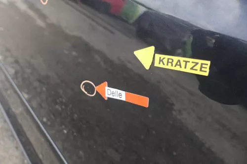 VW Touran 1T 1T3 Tür hinten links schwarz LC9Z Cross (165051)