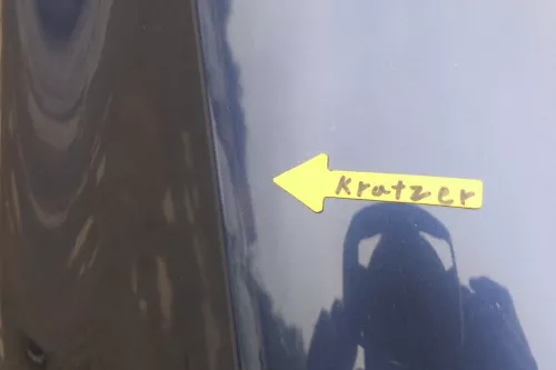 Audi A6 4B Kotflügel vorne links blau LZ5T (bis ca.Mitte 2001passend) - ROST (165069)