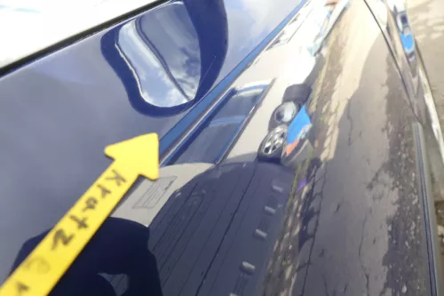 VW Passat 3B 3BG Kombi + Limo Tür vorne rechts Beifahrertür blau LB5N indigoblau (165109)