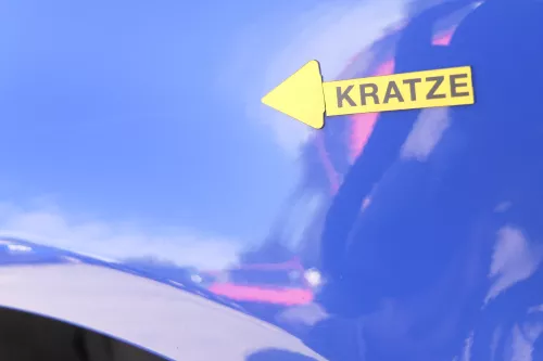 VW Polo 6N2 Kotflügel vorne links blau LA5C indigoblau (bis auf den Schweller) R (165127)