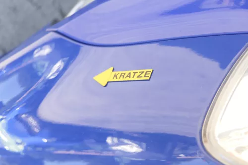 VW Polo 6N2 Kotflügel vorne links blau LA5C indigoblau (bis auf den Schweller) R (165127)