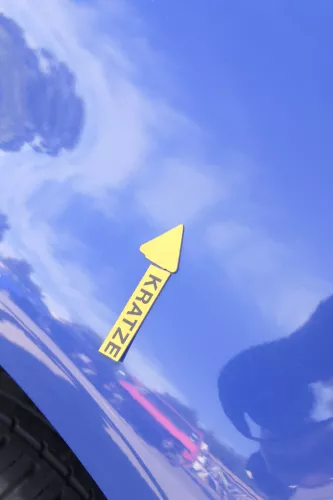 VW Polo 6N2 Kotflügel vorne links blau LA5C indigoblau (bis auf den Schweller) R (165127)