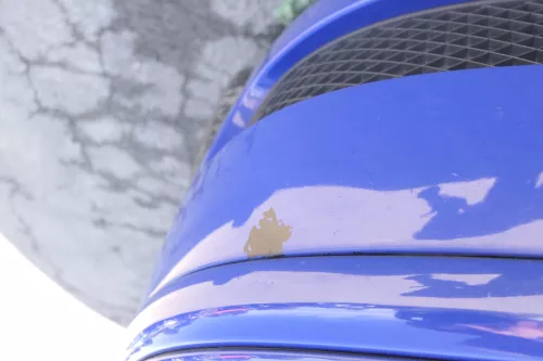 VW Polo 6N2 Stoßstange vorne Frontstoßstange Stoßfänger blau LA5C +Grill (165128)