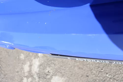 VW Polo 6N2 Stoßstange hinten Heckstoßstange Stoßfänger blau LA5C surf (165131)