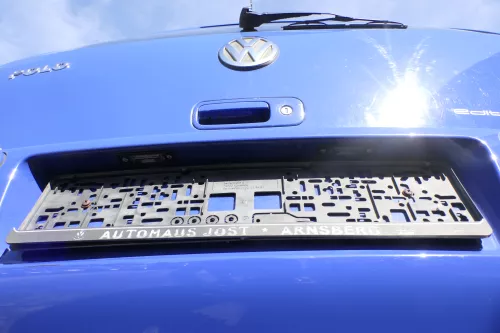 VW Polo 6N2 Stoßstange hinten Heckstoßstange Stoßfänger blau LA5C surf (165131)