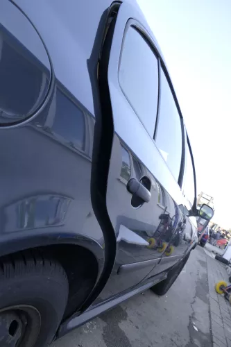 Skoda Octavia 1U Limousine Tür hinten rechts grau L8L8 LF7S - ohne Anbauteile (165187)