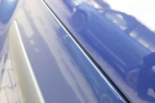 VW Passat 3BG 3B3 Limousine Stoßstange hinten Heckstoßstange blau LA5E (165235)