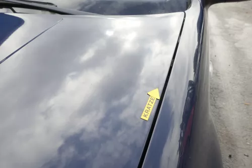 VW Golf 4 Motorhaube Haube Klappe vorne blau LA5G (165250)