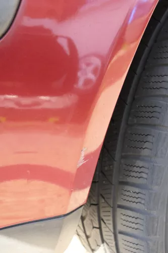 VW Golf 4 Limousine Stoßstange hinten Heckstoßstange Stoßfänger rot braun LC3K (165276)