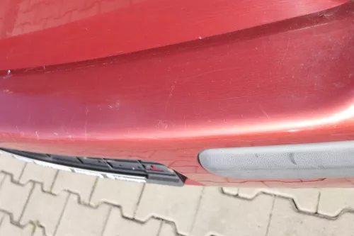 VW Golf 4 Limousine Stoßstange hinten Heckstoßstange Stoßfänger rot braun LC3K (165276)