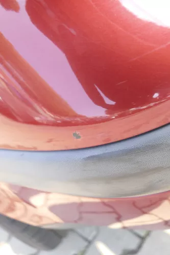 VW Golf 4 Limousine Stoßstange hinten Heckstoßstange Stoßfänger rot braun LC3K (165276)