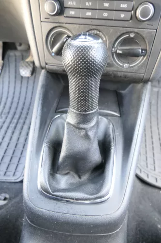 Golf 4 Bora Schaltknauf Schaltsack Schaltknüppel schwarz 1J0711113BB TDI klein (165348)