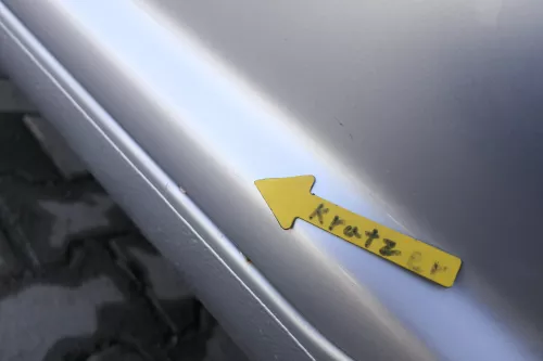 VW Golf 4 Bora Tür hinten links nur Kombi / Variant silber LA7W - ohne Anbauteil (165355)