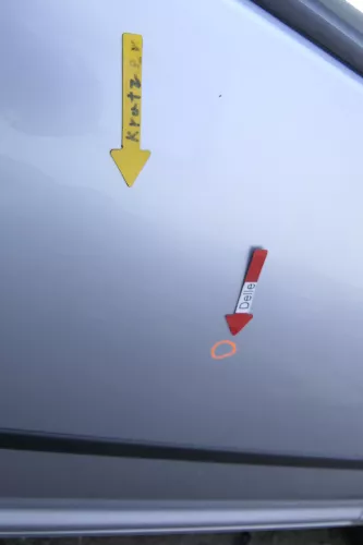 VW Golf 4 Bora Tür vorne rechts Beifahrertür 4/5-Türer+Kombi Variant LA7W silber (165356)