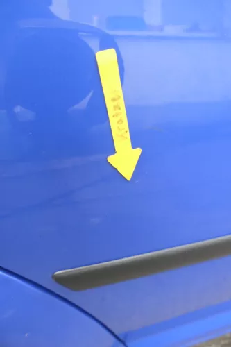 VW Golf 4 Bora Tür hinten rechts nur Kombi / Variant vlau LW5Z -ohne Anbauteil (165379)