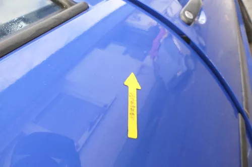 VW Golf 4 Bora Tür hinten rechts nur Kombi / Variant vlau LW5Z -ohne Anbauteil (165379)