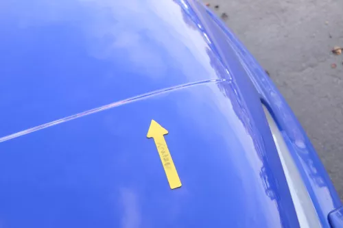 VW Golf 4 Motorhaube Haube Klappe vorne blau LW5Z (165384)