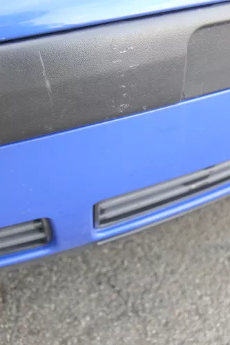 VW Golf 4 Stoßstange vorne Stoßfänger vorn vorne blau LW5Z SWR (165385)