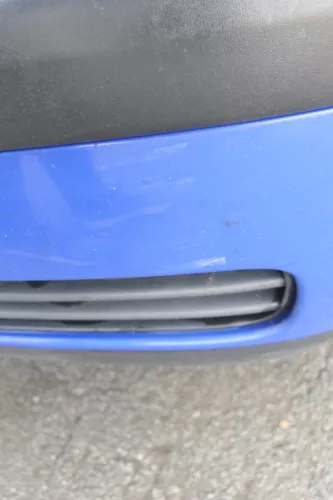 VW Golf 4 Stoßstange vorne Stoßfänger vorn vorne blau LW5Z SWR (165385)