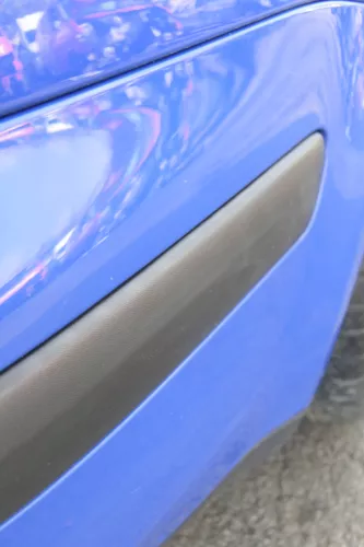 VW Golf 4 Stoßstange vorne Stoßfänger vorn vorne blau LW5Z SWR (165385)