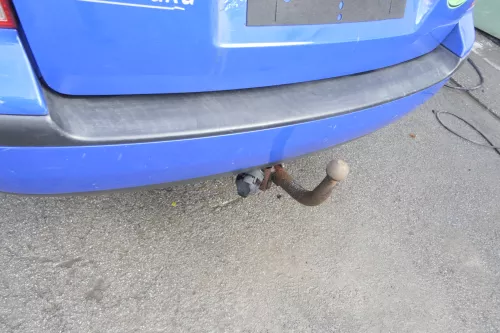 VW Golf 4 Kombi Avant Stoßstange hinten Heckstoßstange Stoßfänger blau LW5Z (165386)