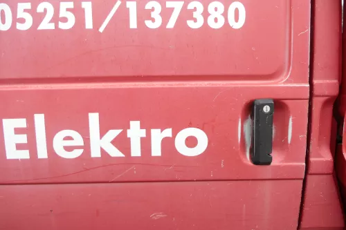 VW T4 Transporter Tür rechts Schiebetür rot Transporter (165416)