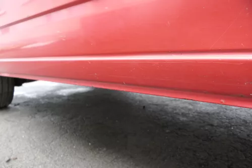 VW T4 Transporter Tür rechts Schiebetür rot Transporter (165416)