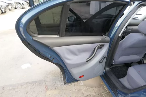 Seat Leon 1M Toledo Türverkleidung Verkleidung Tür hinten links blau grau (165462)