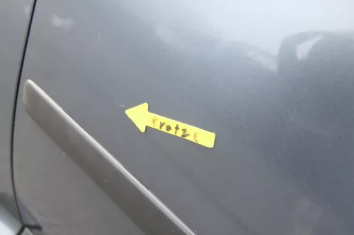 Skoda Octavia 1U Kombi + Limo Tür vorne links Fahrertür grau LF7V 9901 U9 ohne A (165487)