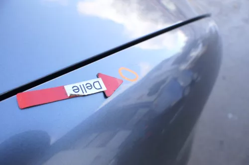 VW Touran 1T Kotflügel vorne rechts grau LD7X ca.2003-2006 platinumgrey 165553 (165553)