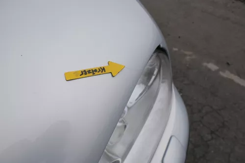 VW Golf 4 Motorhaube Haube Klappe vorne silber grau LB7Z satinsilber satin 846 (165572)