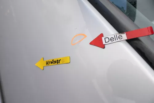 VW Golf 4 Bora Tür vorne links Fahrertür 4/5-Türer & Kombi silber LB7Z -ohneAnba (165577)