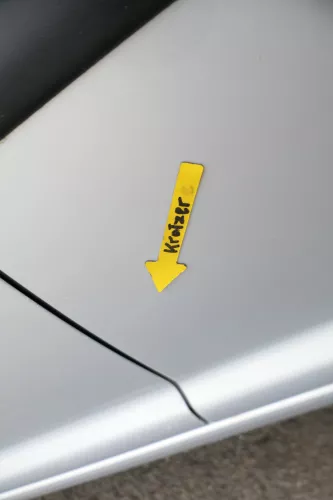 VW Golf 4 Limousine Tür hinten links silber grau LB7Z (KEINkombi) (165578)