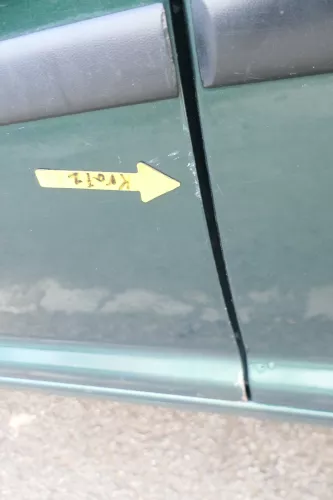 VW Golf 4 Bora Tür vorne links Fahrertür 4/5-Türer & Kombi grün LC6M -ohneAnba (165603)