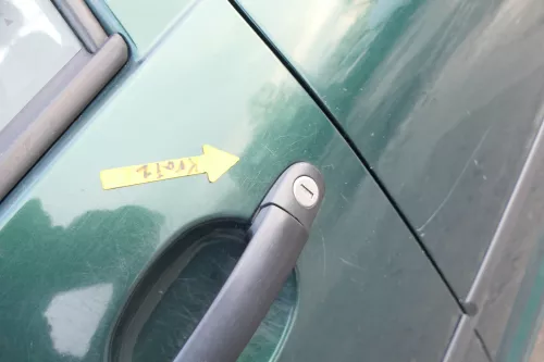 VW Golf 4 Bora Tür vorne links Fahrertür 4/5-Türer & Kombi grün LC6M -ohneAnba (165603)