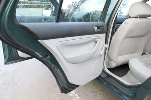 1x VW Golf 4 1J Limousine Türverkleidung Verkleidung Tür hinten links grau (165611)