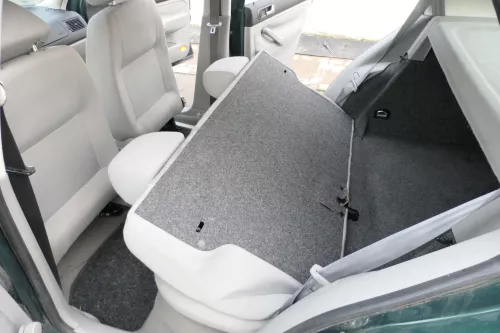 Golf 4 Limousine Sitz Rückbank Rücksitzbank Sitzfläche Sitze grau (165613)