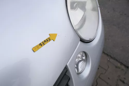 VW Lupo Motorhaube KLappe vorne silber LA7W reflexsilber grau (165619)