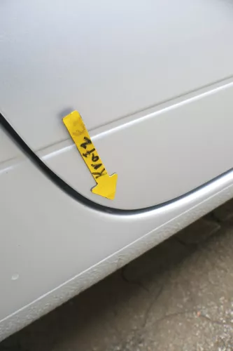 VW Lupo Seat Arosa Tür vorne rechts Beifahrertür silber LA7W (für elektr.Fenst (165624)