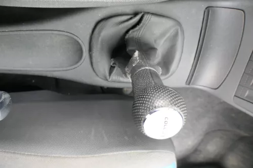 VW Lupo Polo 6N Schaltknauf Schaltsack Schaltung Schaltknüppel College schwarz (165635)