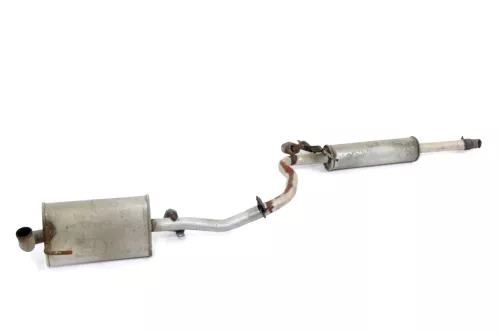 VW Lupo 6X Auspuff hinten Endschalldämpfer + Mittelschalldämpfer 1,0 1.4 AUD AUC (165639)